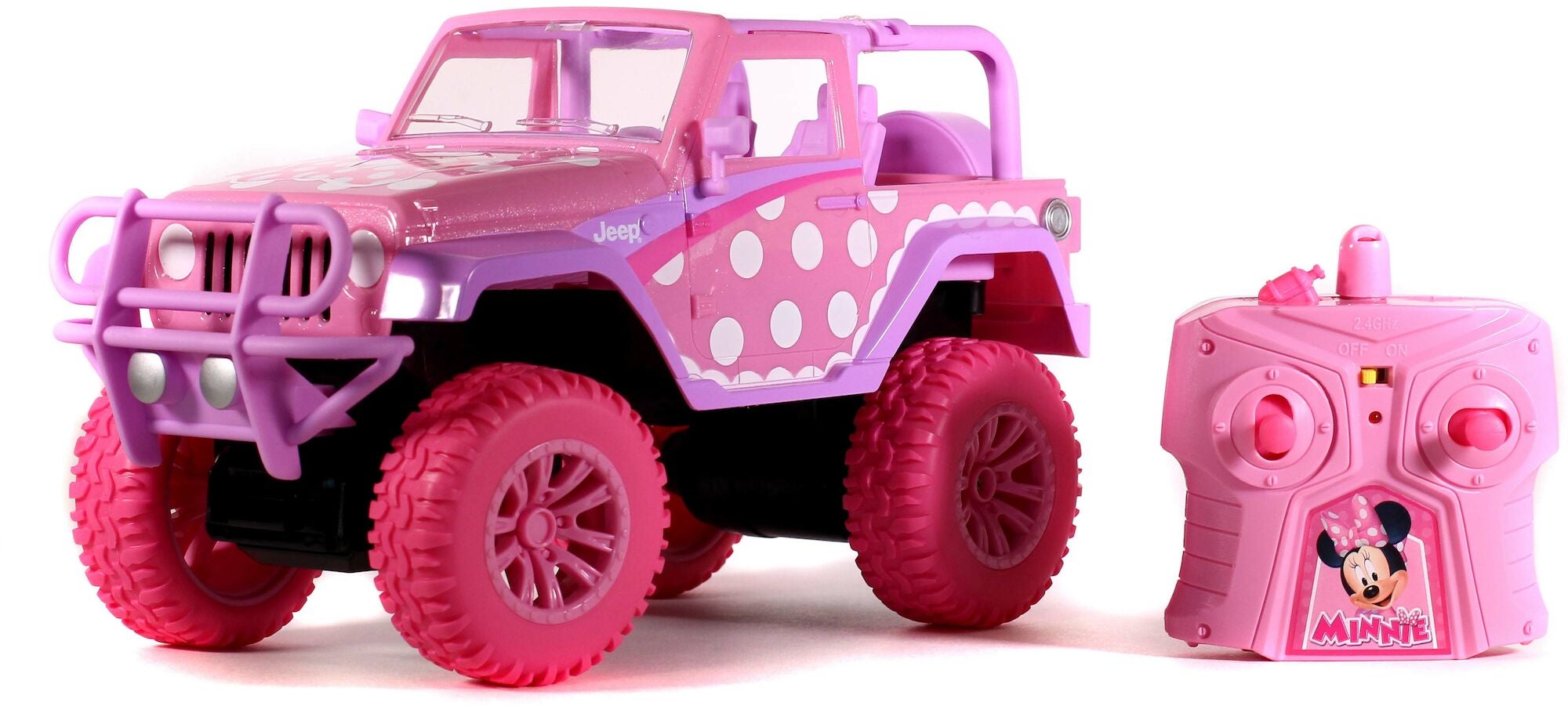 Jada Toys Radiostyrd Bil Mimmi Pigg Jeep Wrangler 1:16|