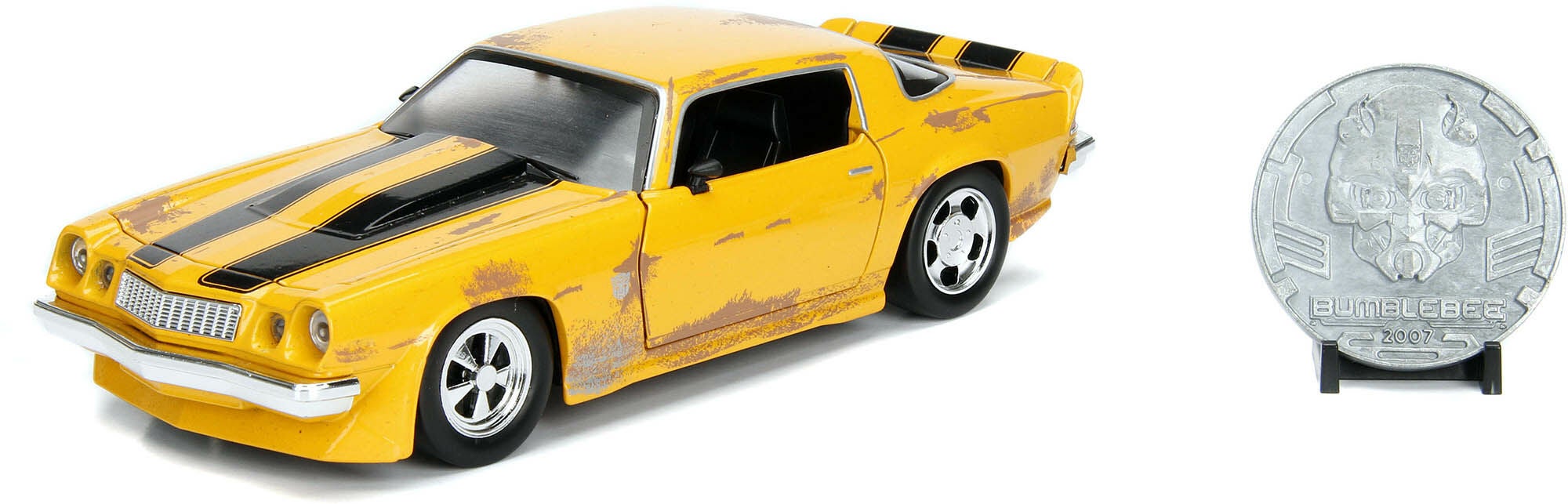 Jada Toys Transformers Bumblebee Bil 1977 Chevy Camaro 1:24|