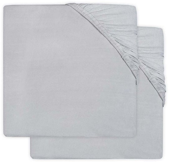 Jollein Dra-på-lakan 2-pack Bomullsjersey 40x80cm