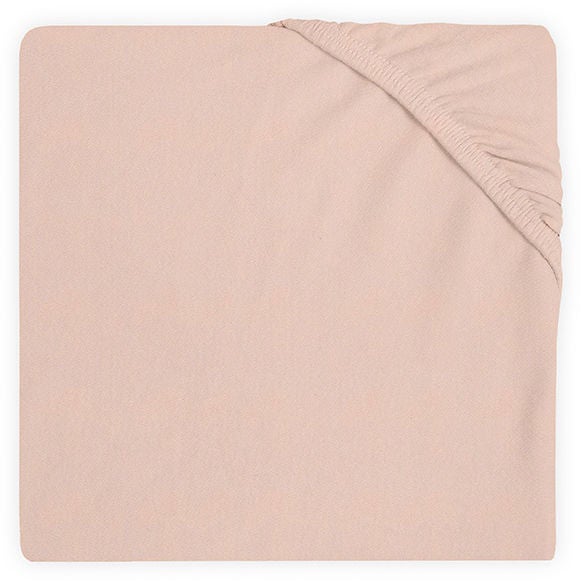 Jollein Dra-på-lakan Bomullsjersey 40x80cm|Pale Pink
