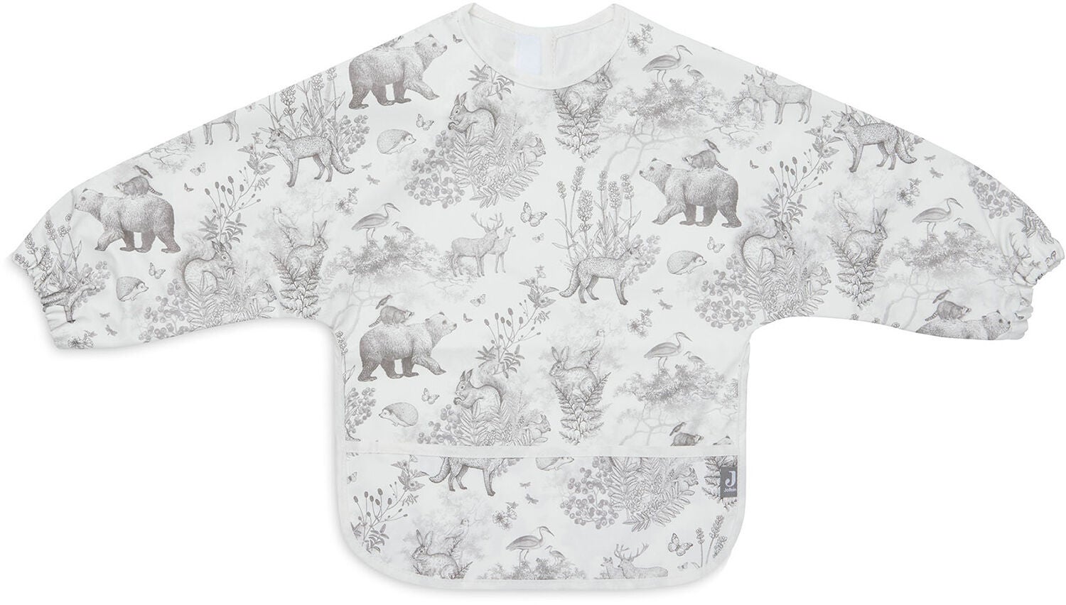 Jollein Långärmad Haklapp|Forest Animals