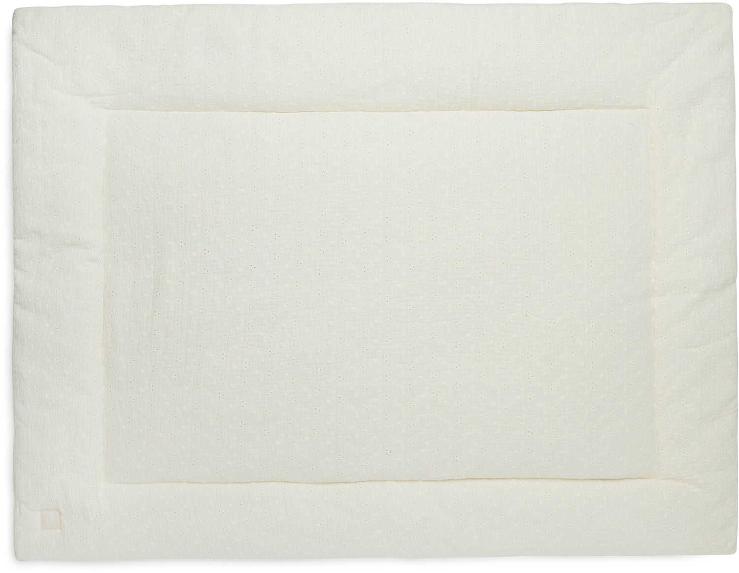 Jollein Lekmatta Embroidery|Vit