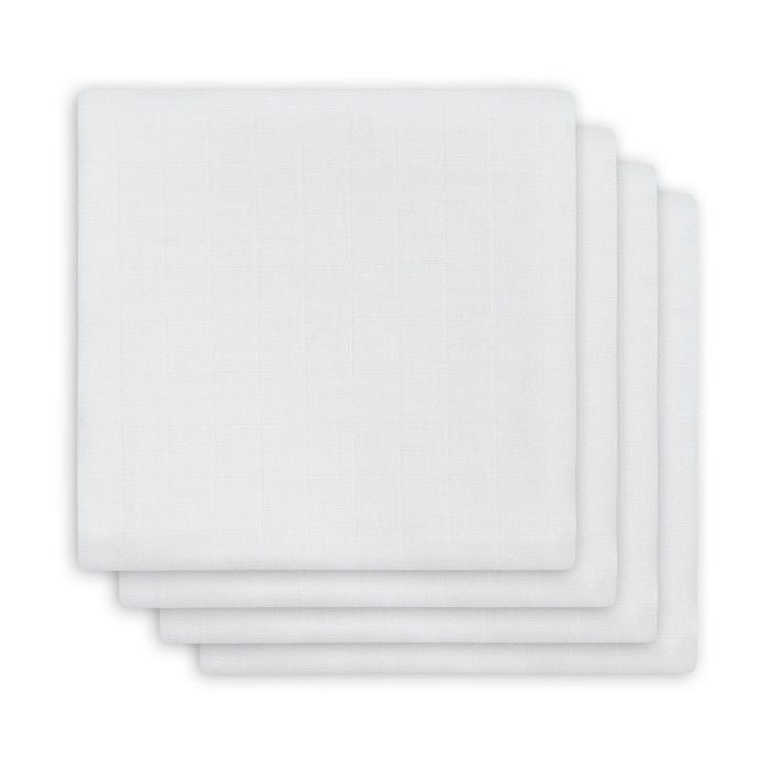 Jollein Muslinfilt Bamboo 4p|White