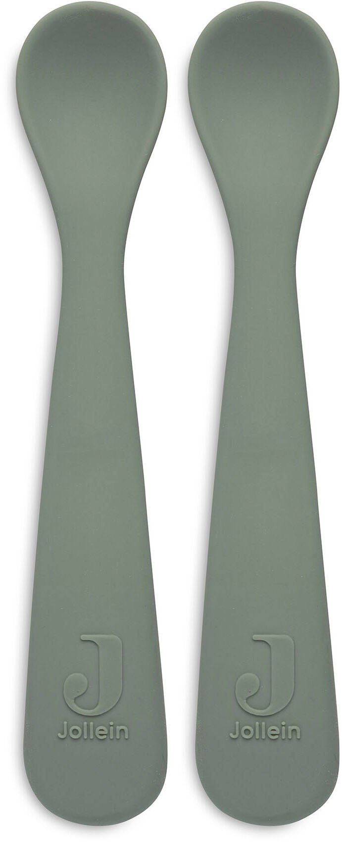 Jollein Silikonsked 2-pack|Green
