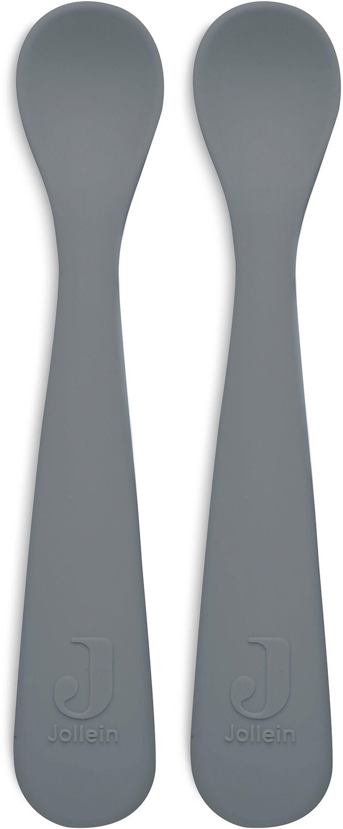 Jollein Silikonsked 2-pack|Grey