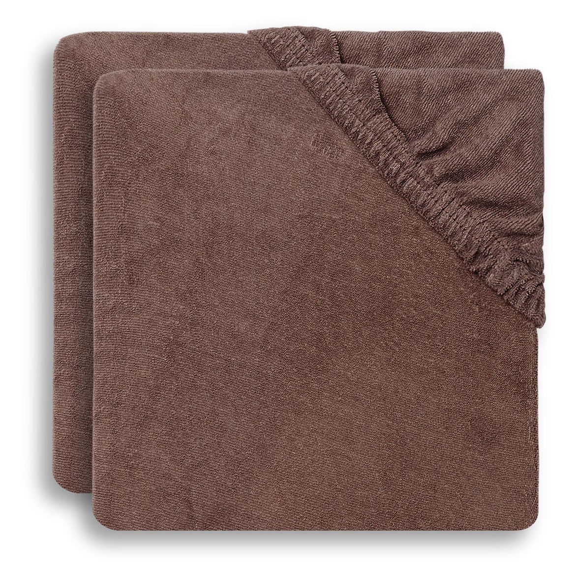 Jollein Skötbäddsöverdrag 50x70cm 2-pack|Chestnut