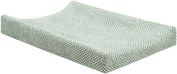 Jollein Skötbäddsöverdrag 70x50 cm Snake|Ash Green