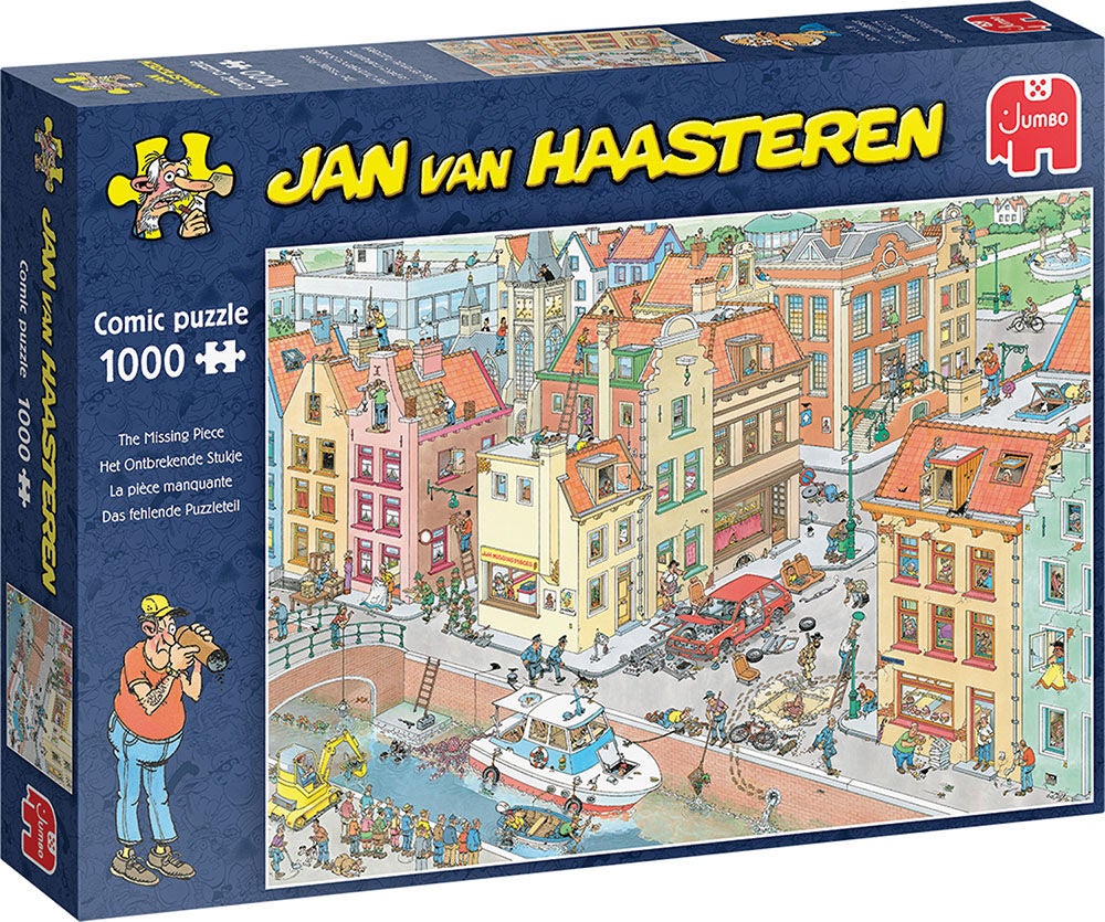 Jumbo Jan van Haasteren Pussel Den Saknade Biten 1000 Bitar|