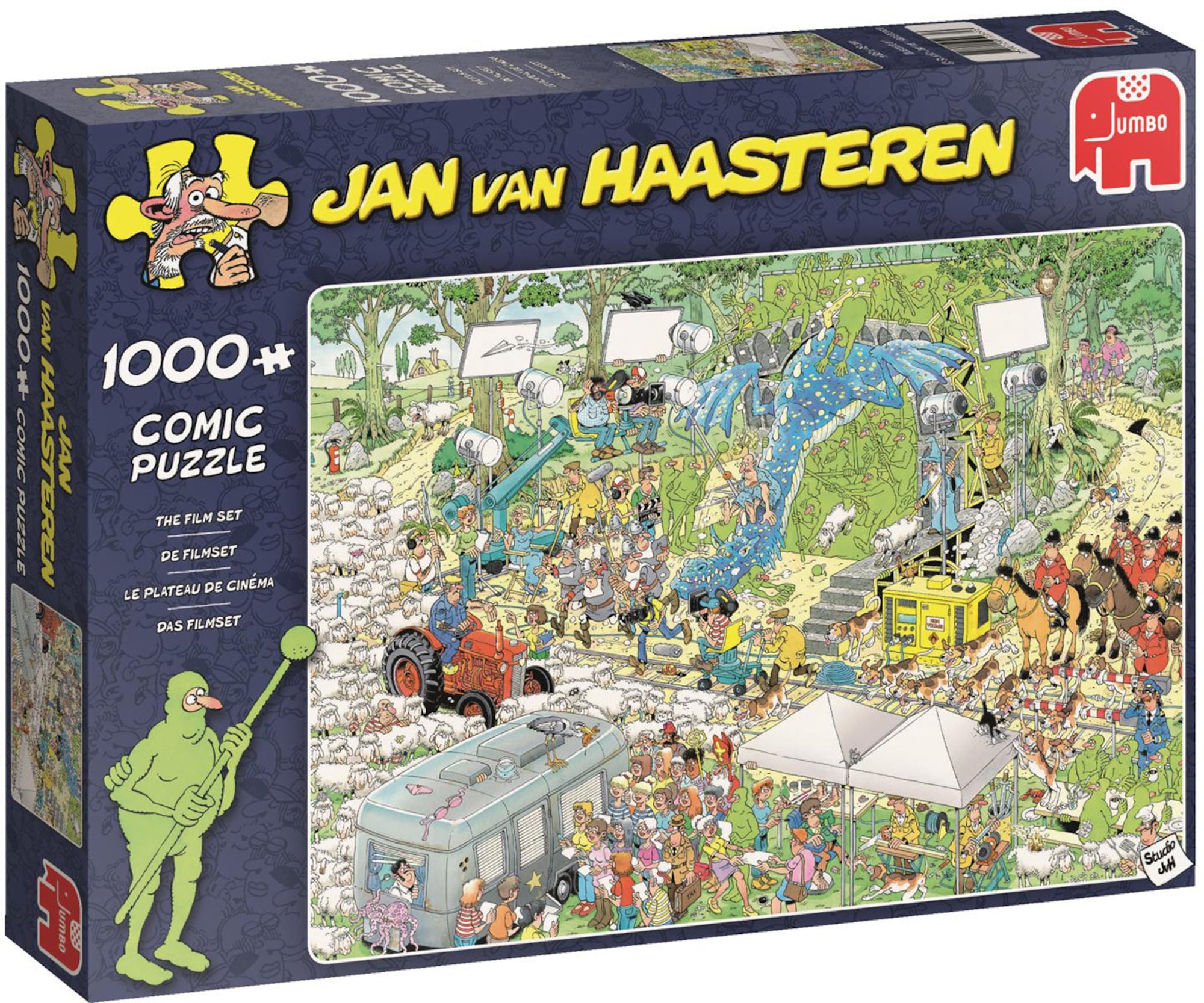 Jumbo Pussel Jan van Haasteren The TV Studios 1000|