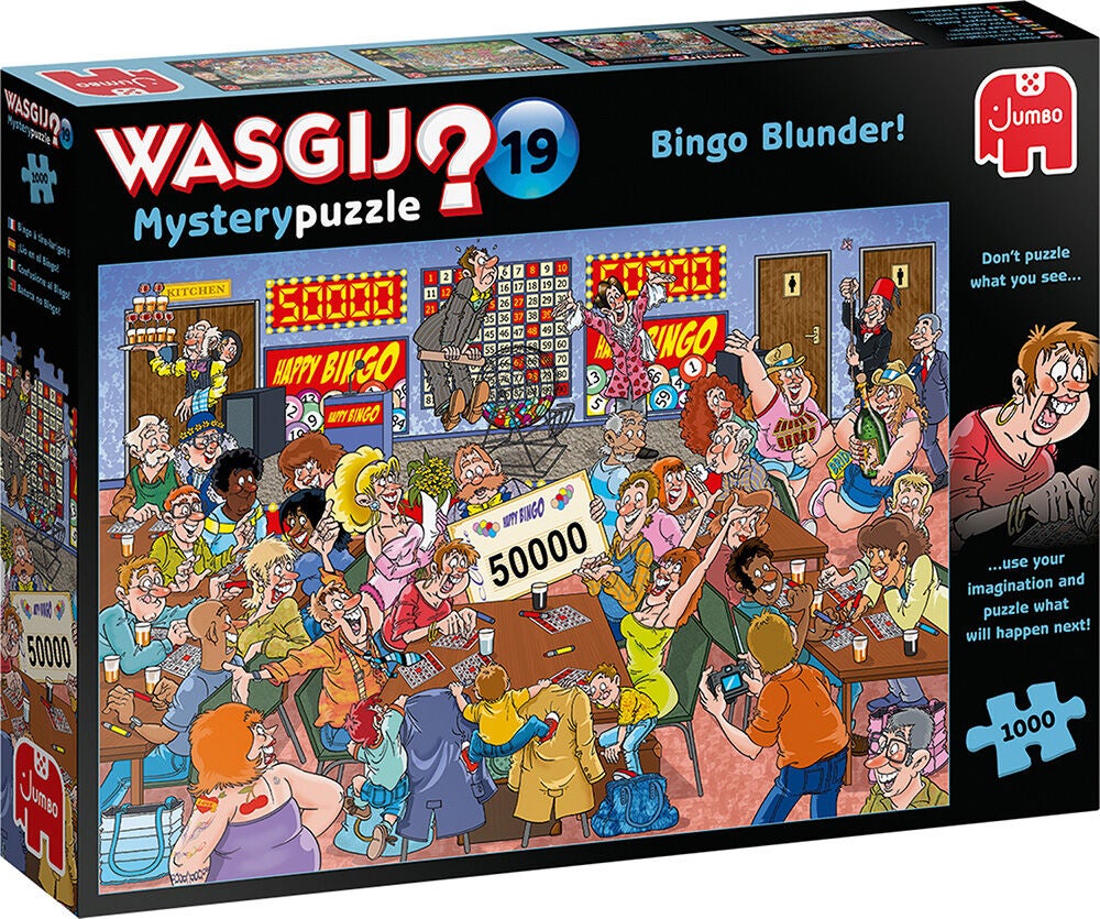 Jumbo Wasgij Pussel Bingo Blunder 1000 Bitar|