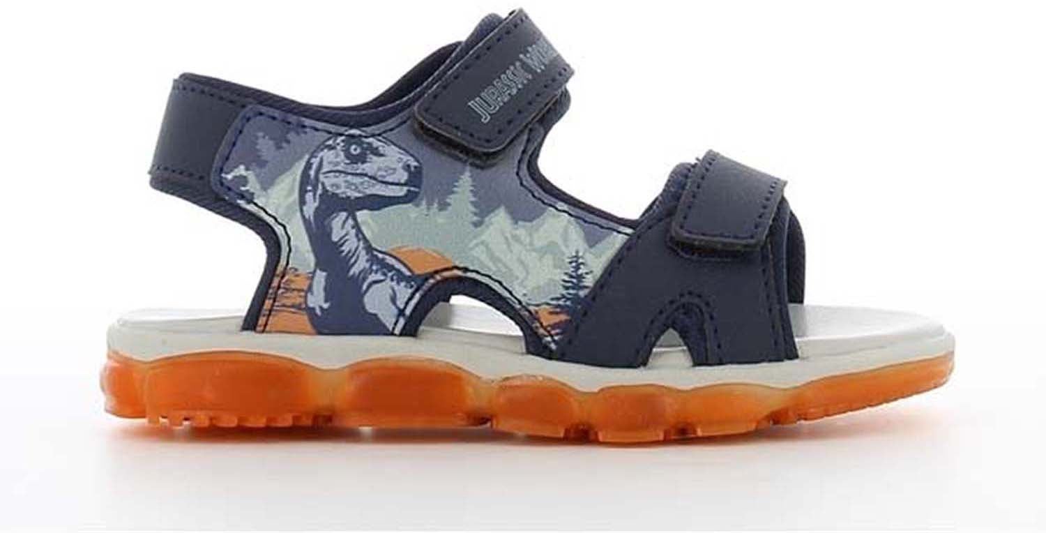 Jurassic World Blinkande Sandalerer|Navy