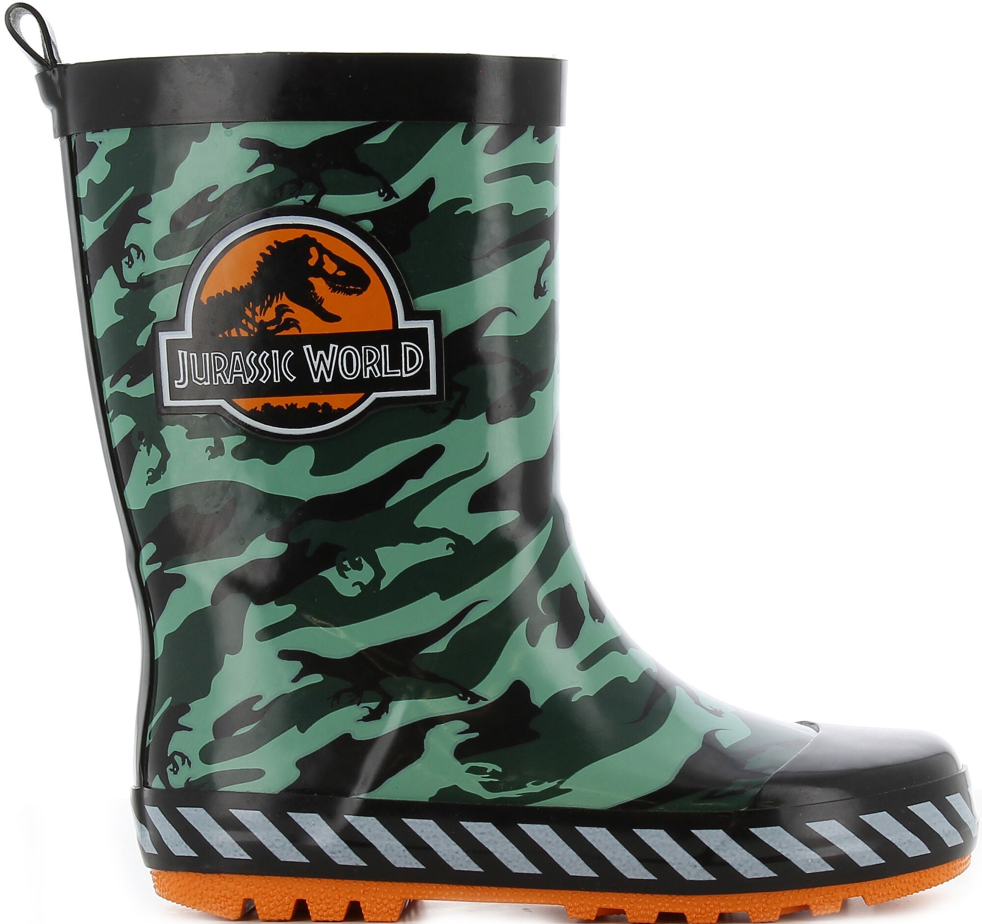 Jurassic World Gummistövlar|Svart/Grön