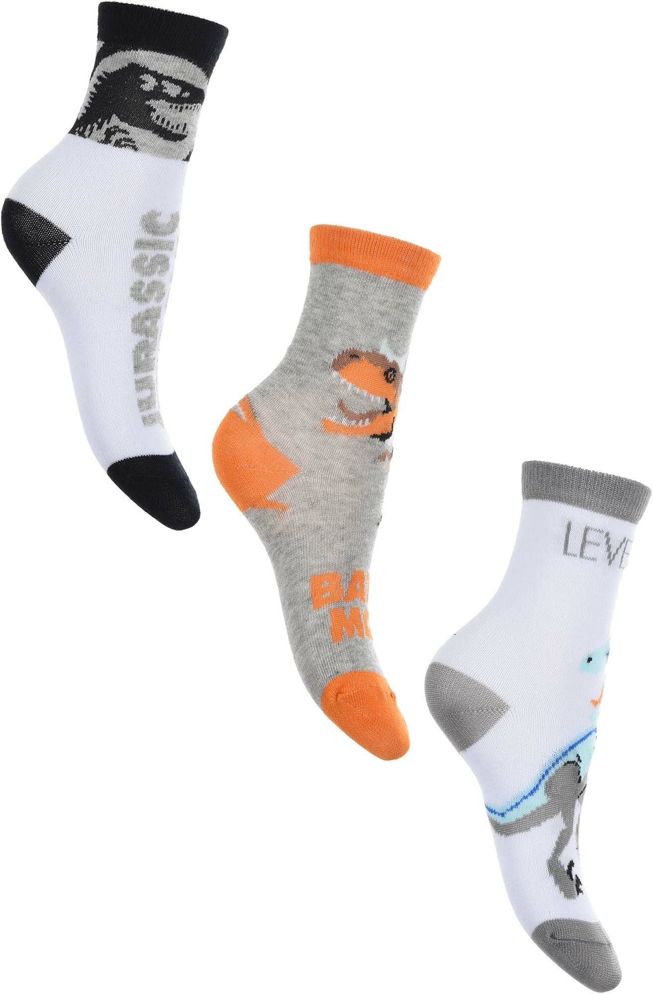 Jurassic World Strumpor 3-pack