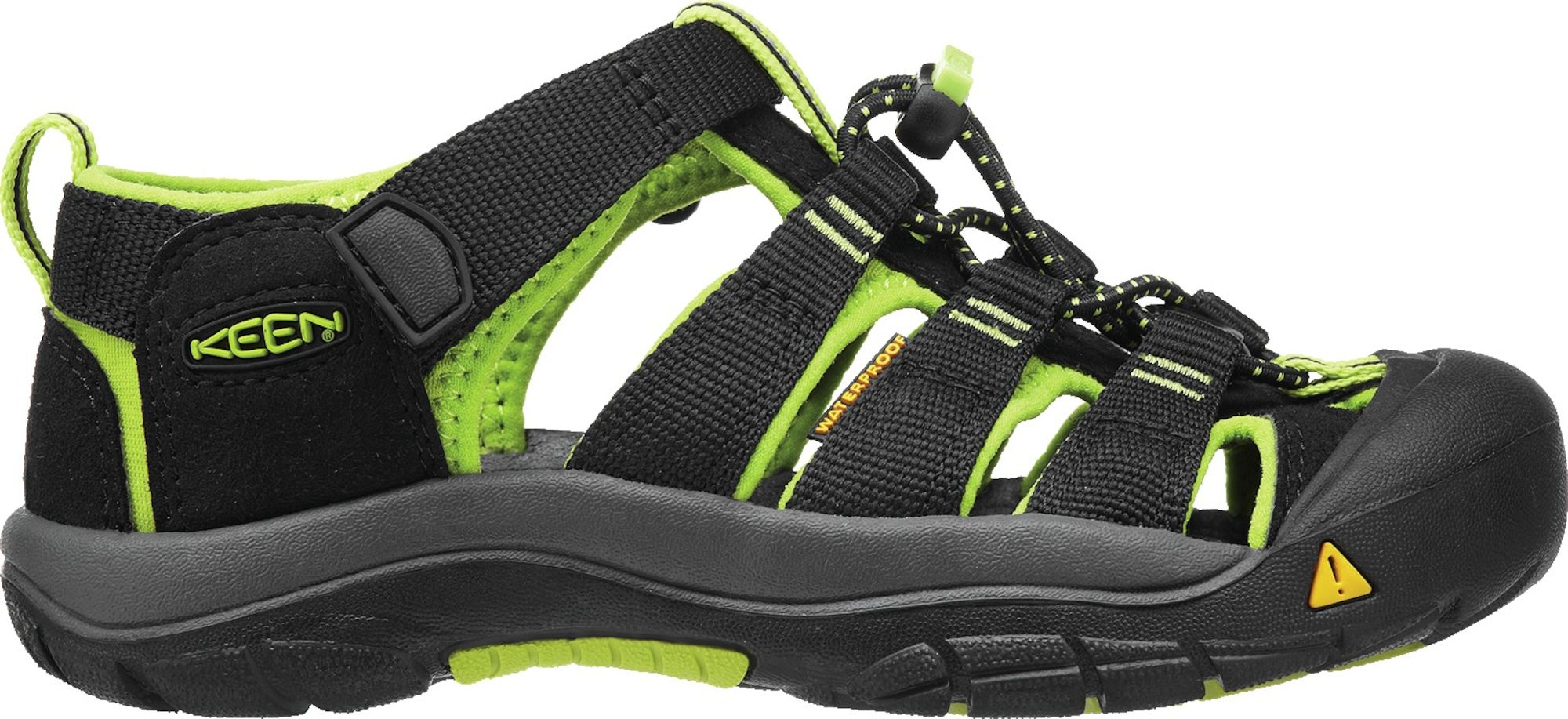 KEEN Newport H2 Sandaler|Black/Lime Green 24