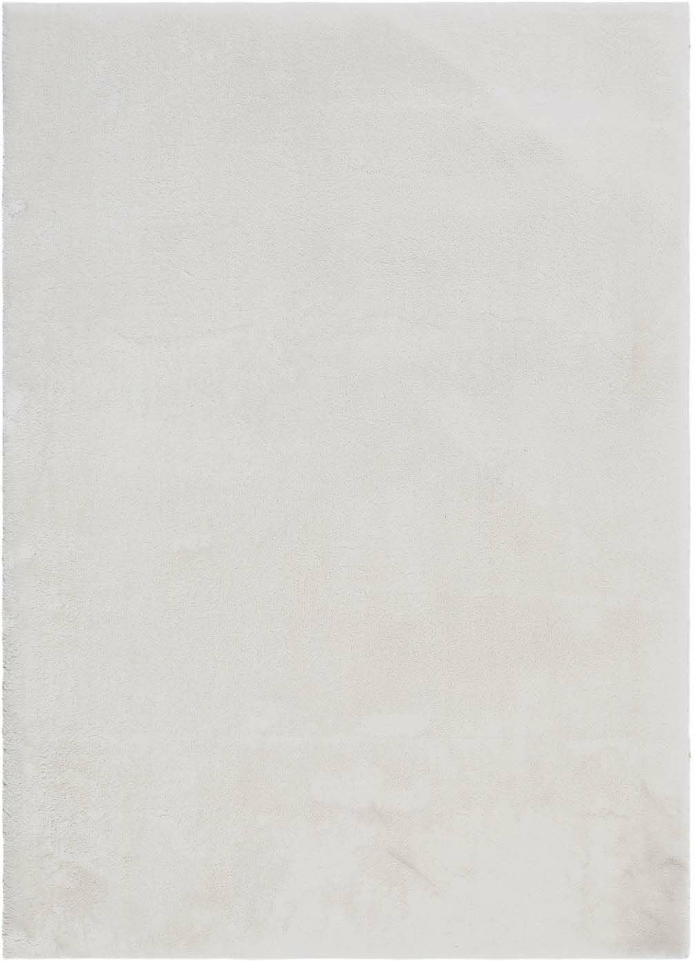 KM Carpets Cozy Matta 110x160|White