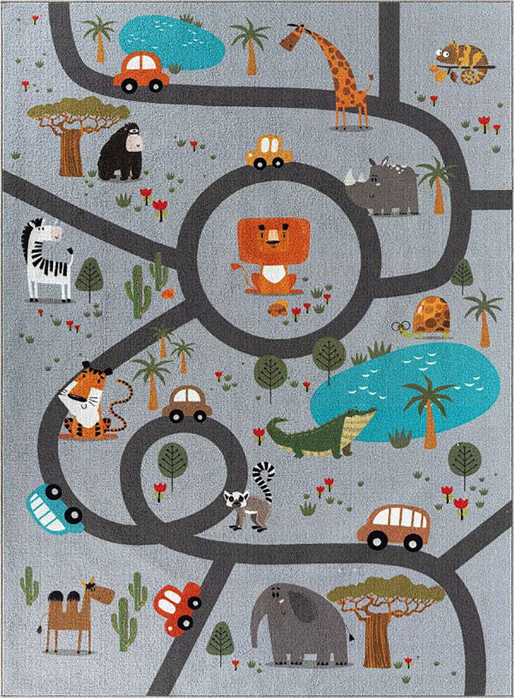 KMCarpets Animal Matta 120 x 160|Grå