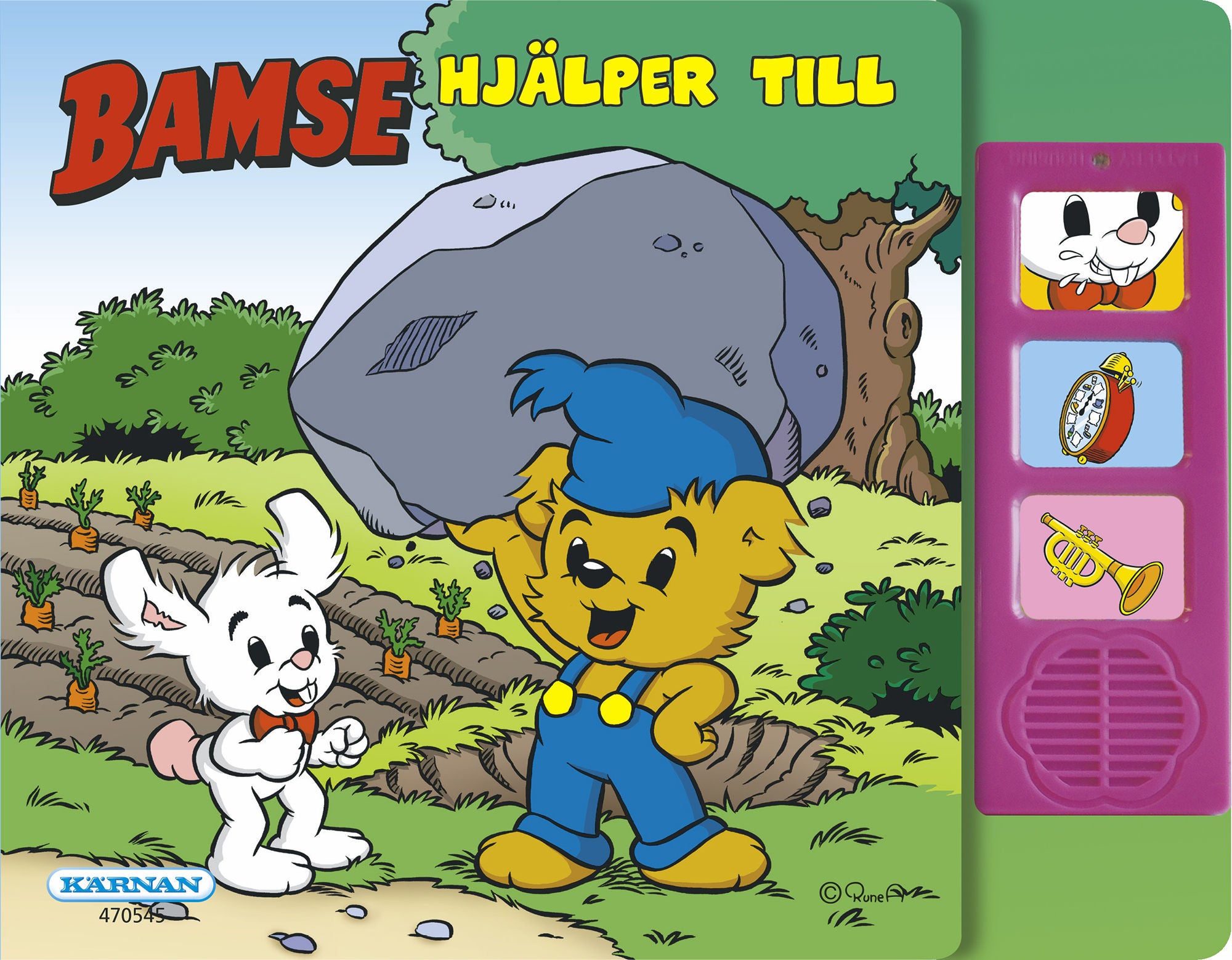 Kärnan Bamse Ljudbok: Bamse hjälper till