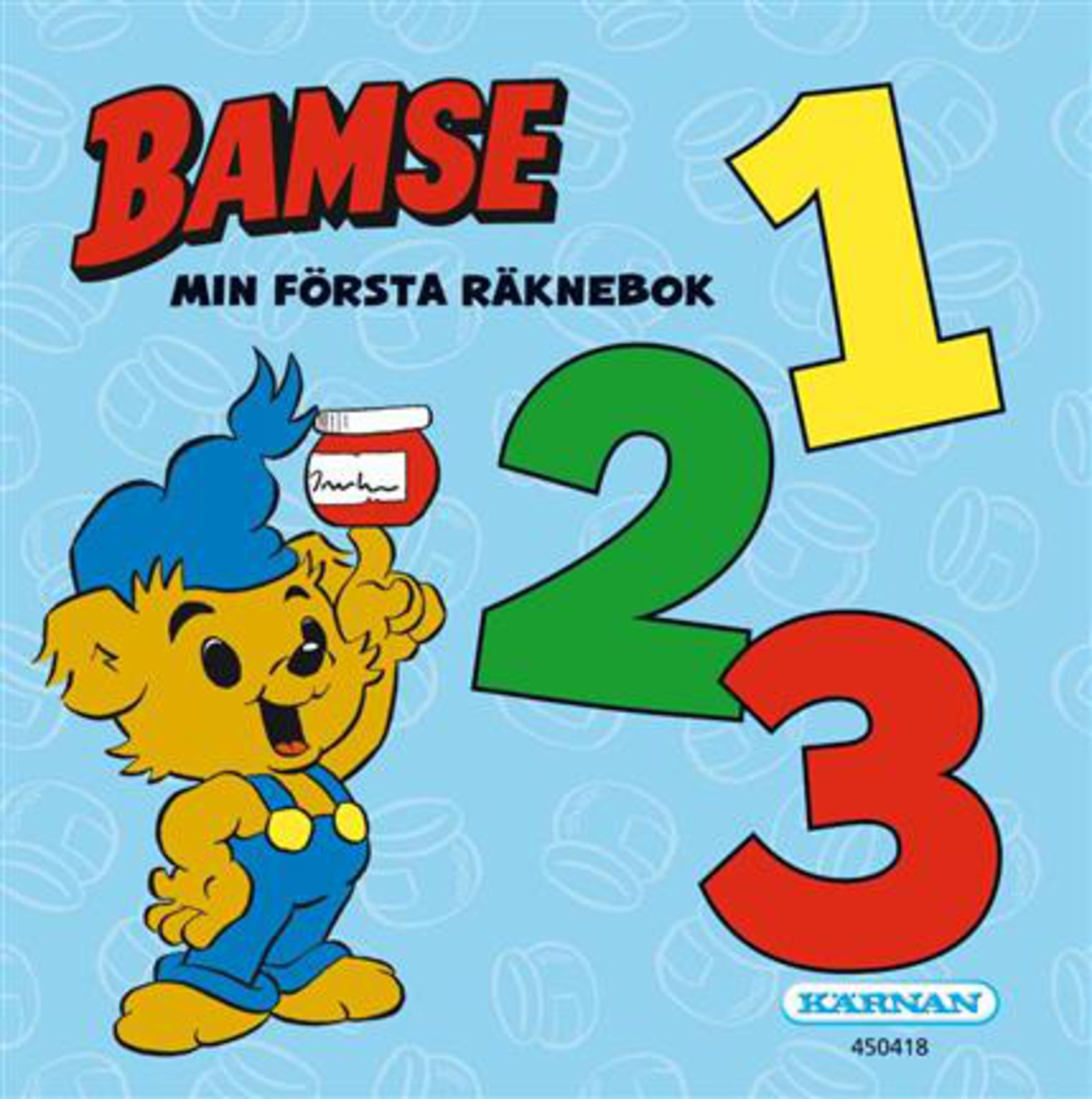 Kärnan Bamse Min första räknebok