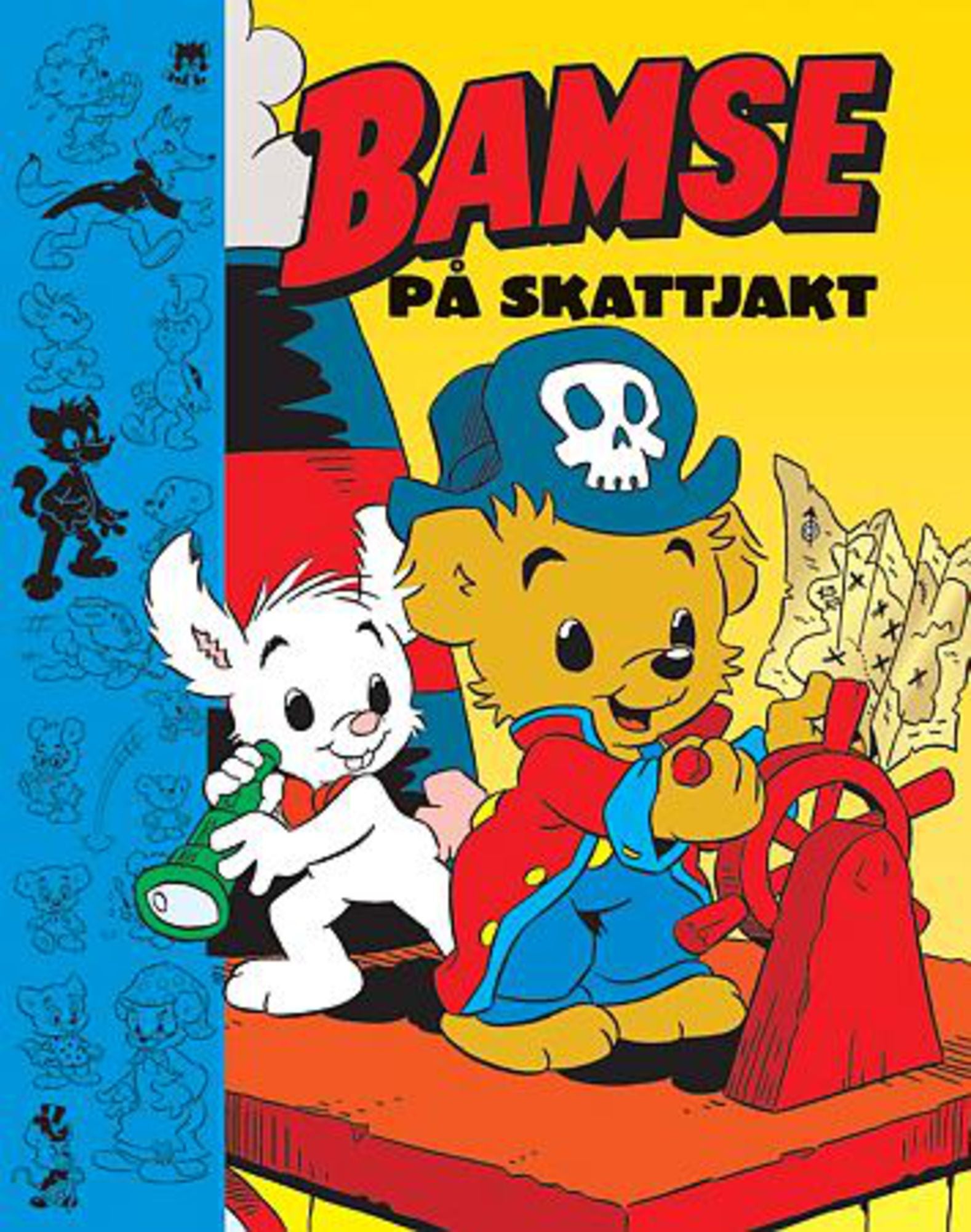 Kärnan Barnbok Bamse på Skattjakt