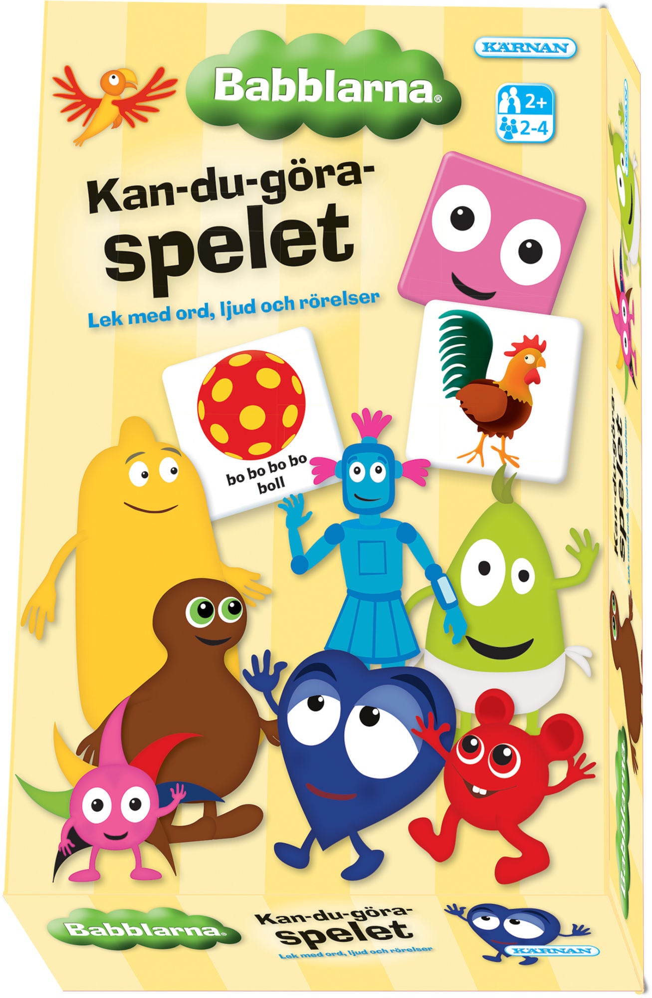 Kärnan Barnspel Babblarna Kan-du-göra-spelet|