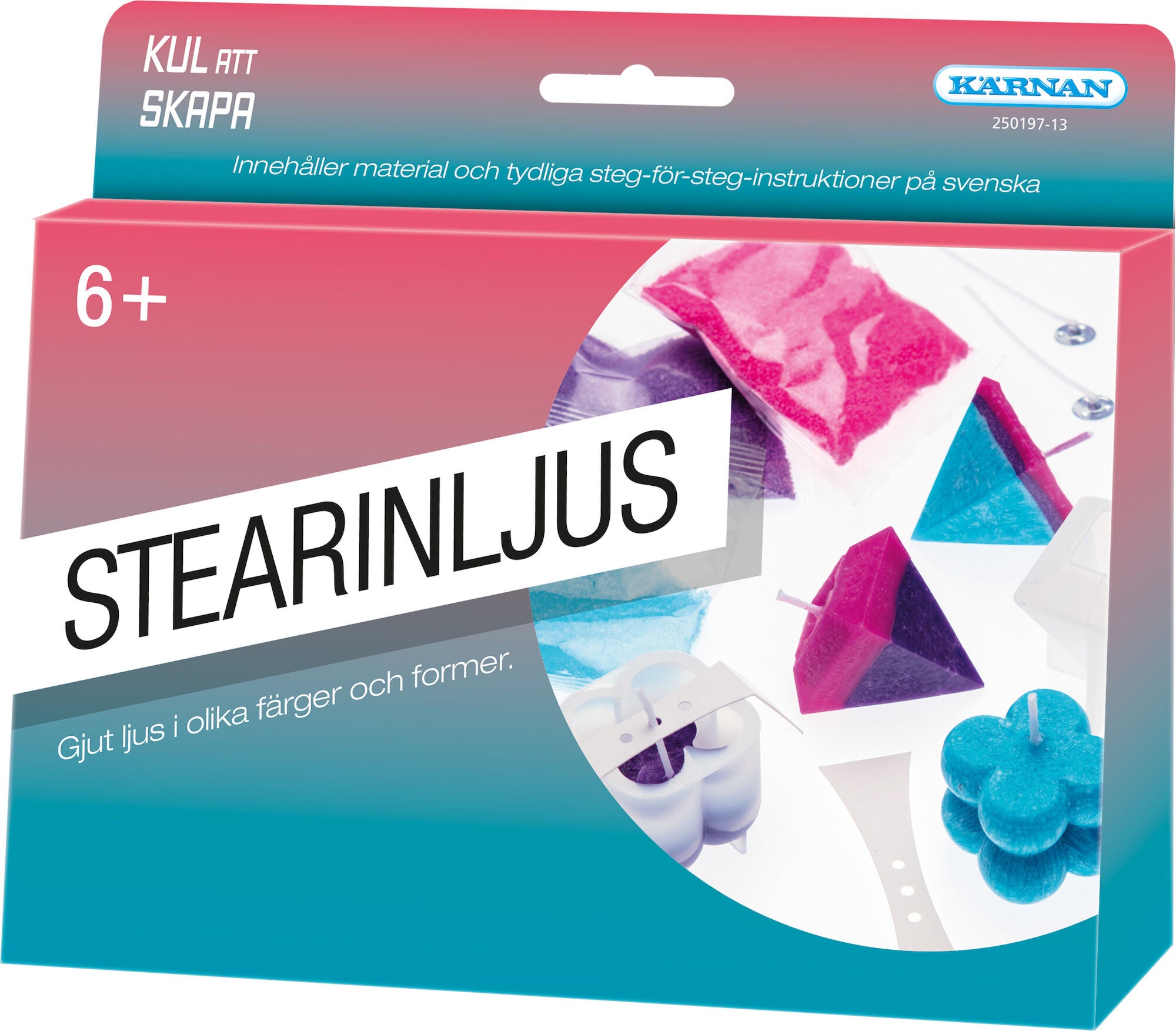 Kärnan Kul Att Skapa Stearinljus Pysselset|