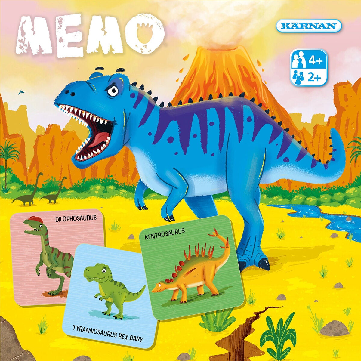 Kärnan Memo Dinosaurier|