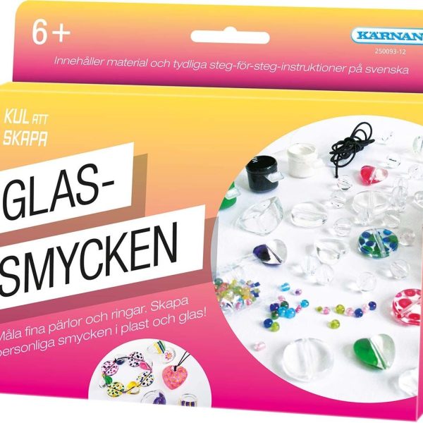 Kärnan Pysselpaket Kul Att Skapa|Gör Dina Egna Glassmycken