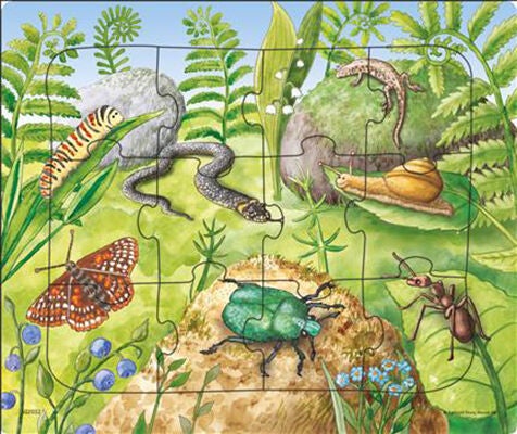 Kärnan Rampussel Djur 12 Bitar