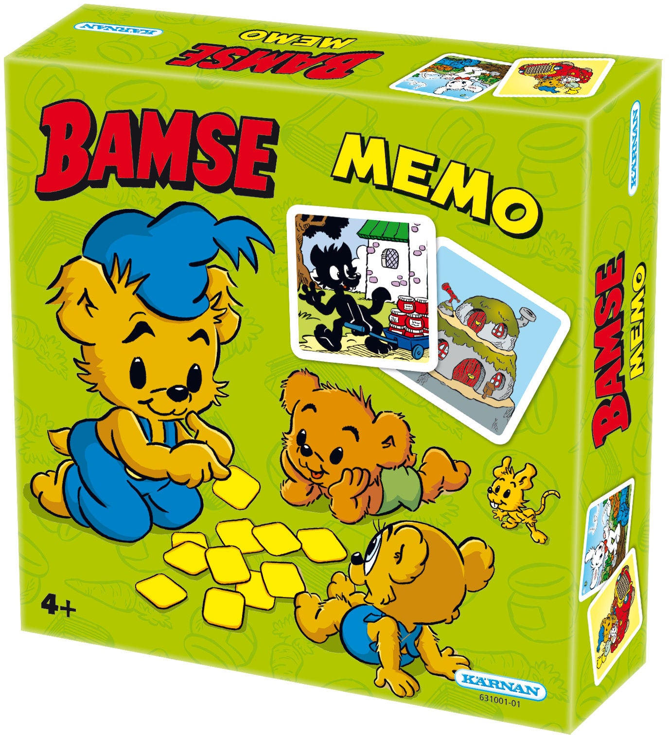 Kärnan Spel Memo Bamse|