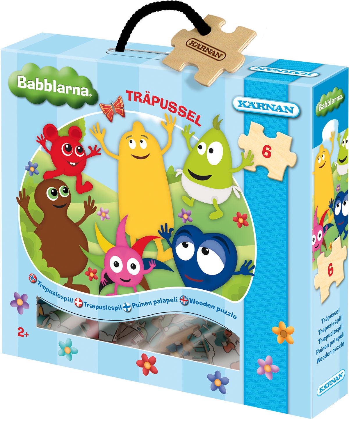 Kärnan Träpussel Babblarna