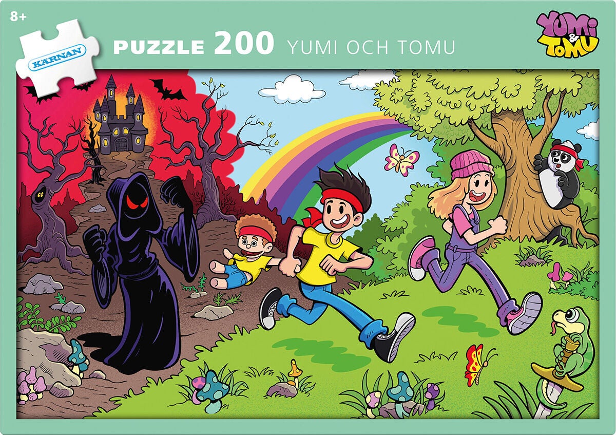 Kärnan Yumi &  Tomu Pussel 200 Bitar|