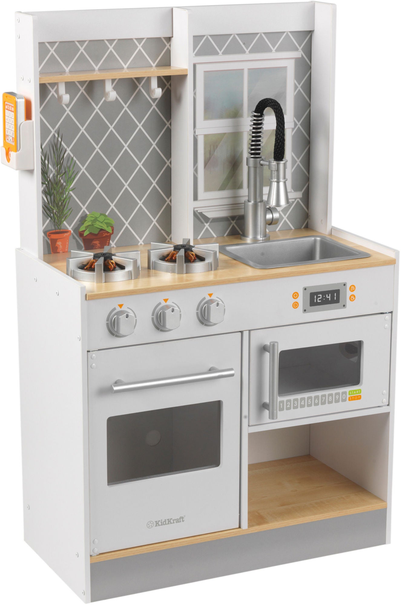 KidKraft Let's Cook Leksakskök|Vit