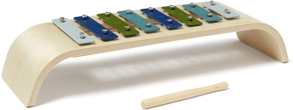 Kids Concept Xylofon Plywood|Blå