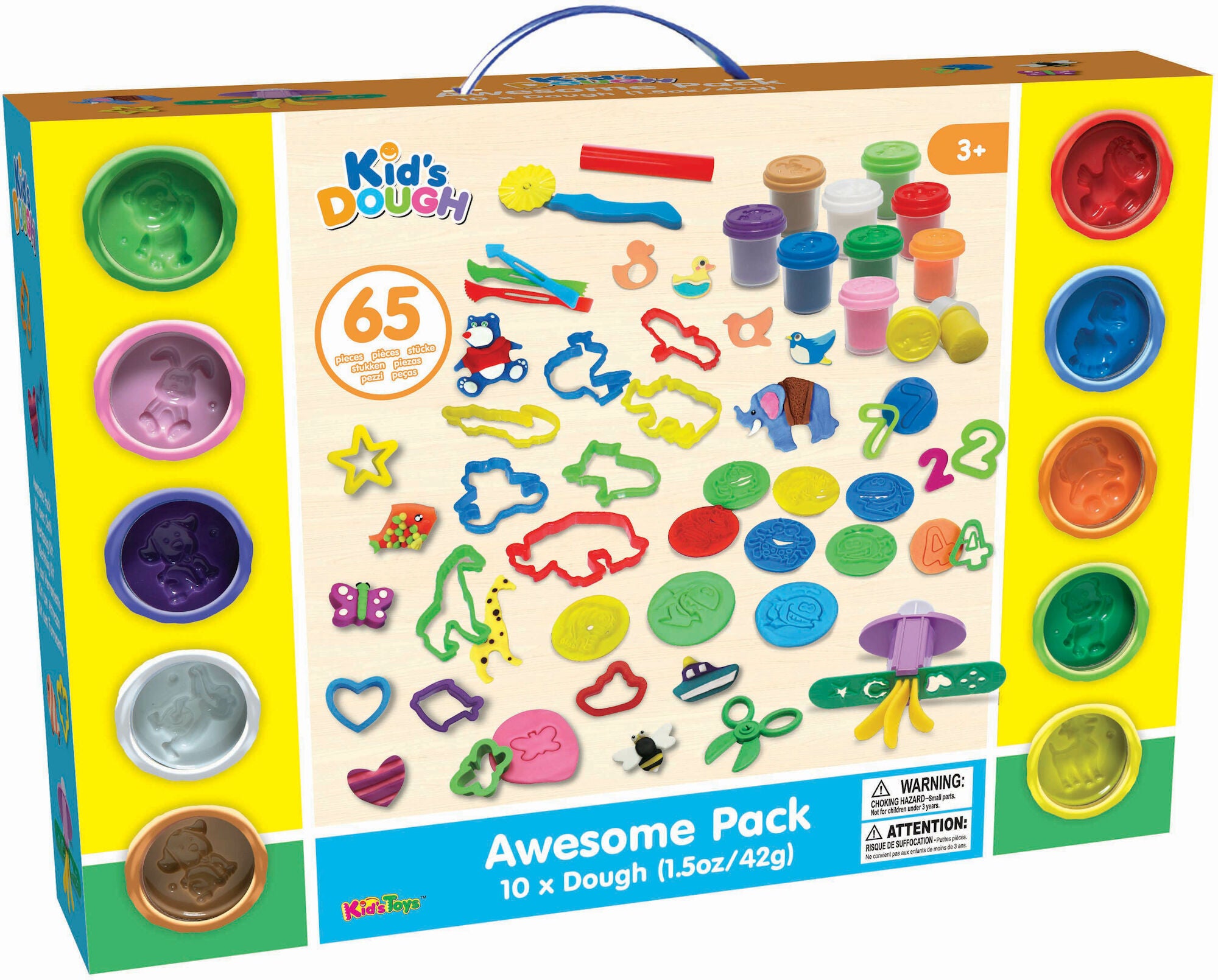 Kid's Dough Leklera Awesome Pack 65-pack