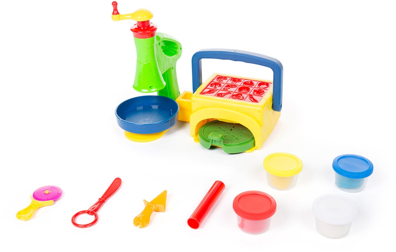 Kids Dough Pizza Maker Set Leklera|