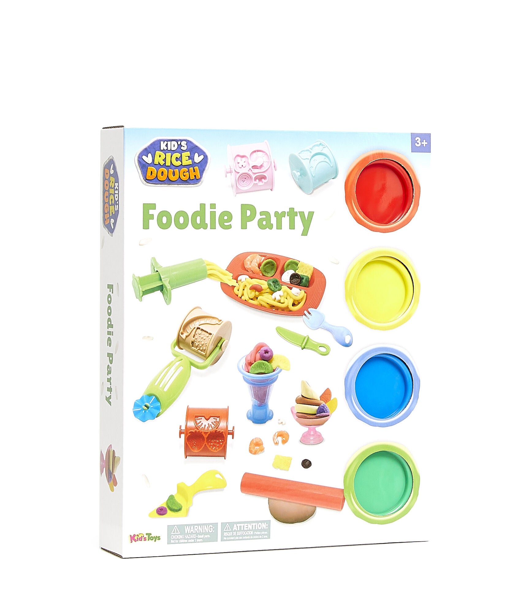 Kid's Dough Rice Dough Foodie Party Leklera|