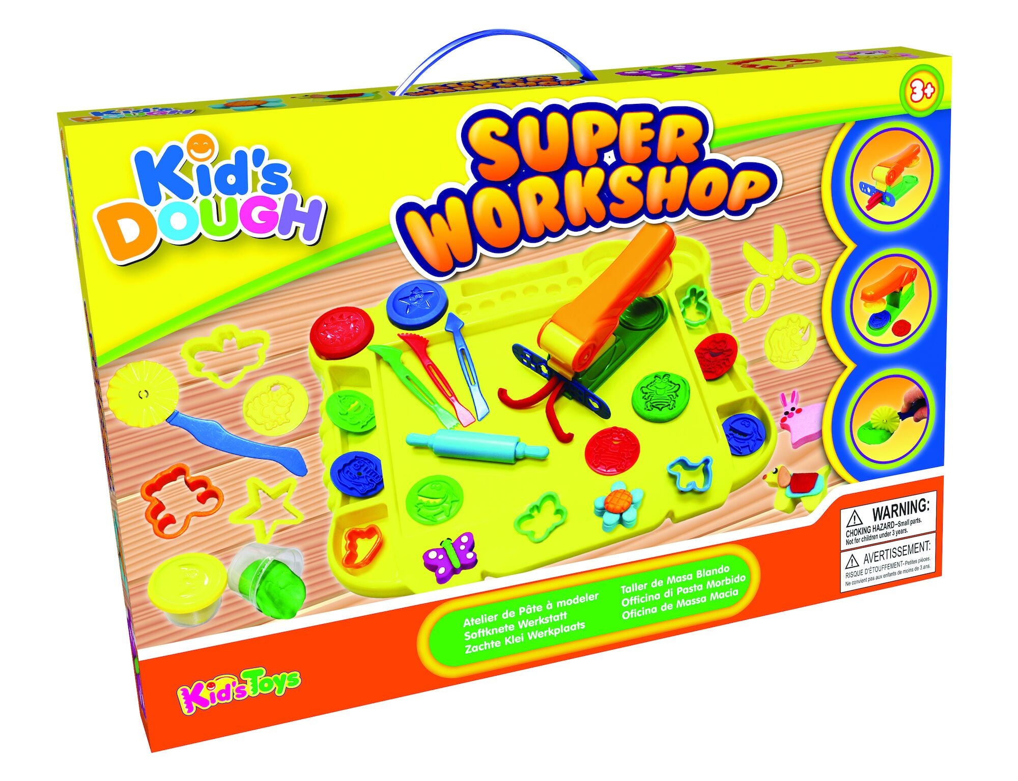 Kids Dough Super Workshop Leklera|