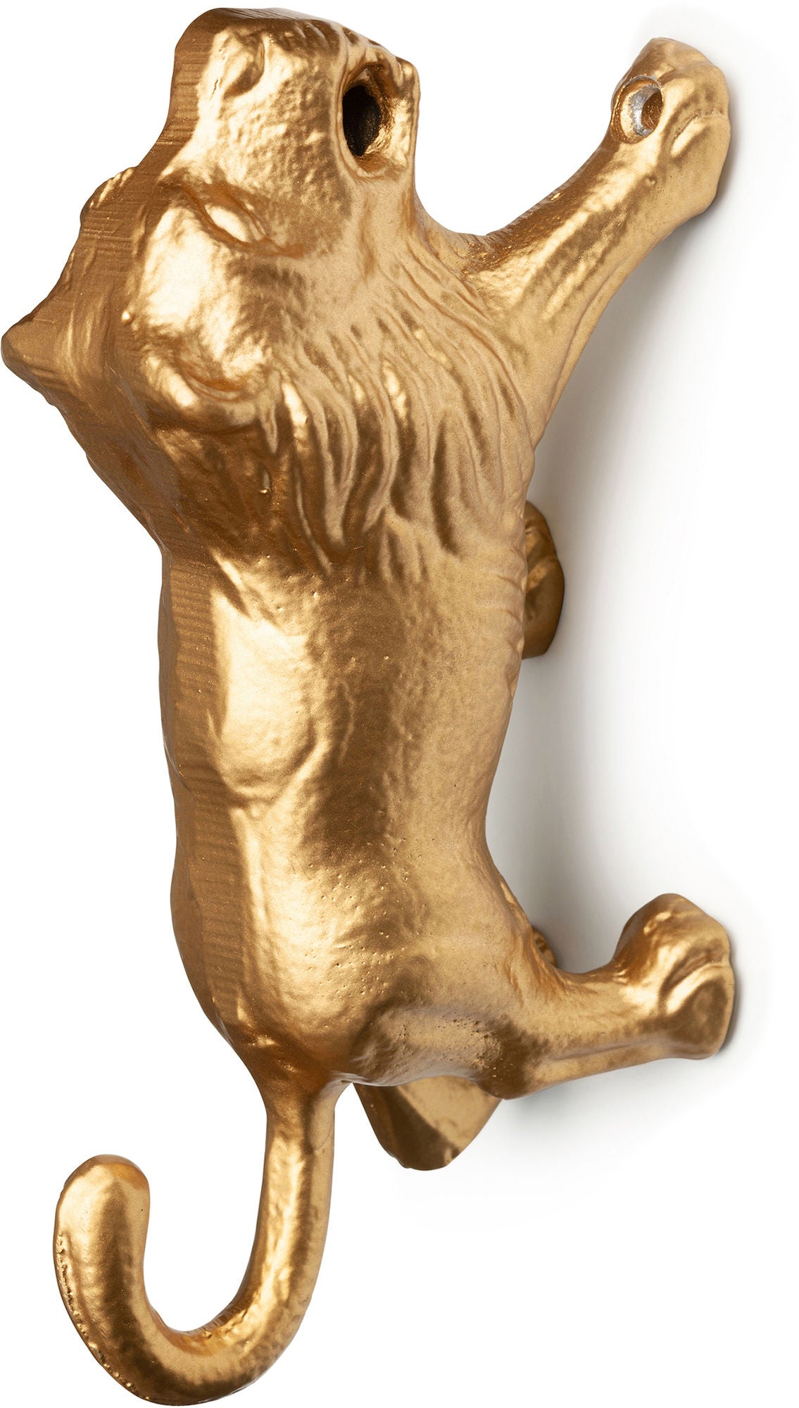 KidsDepot Lino Väggkrok Lion|Gold