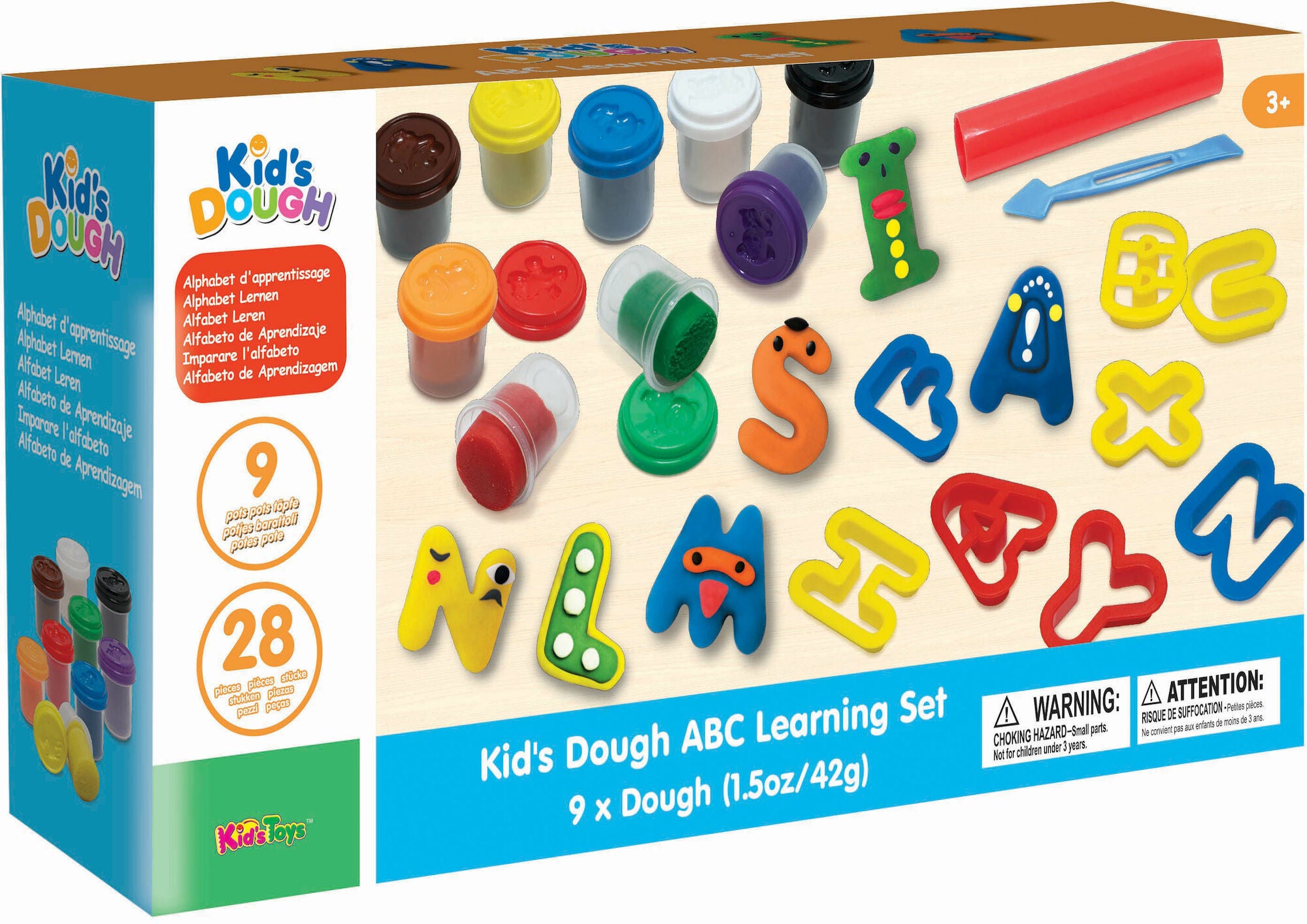 KidsDough  ABC-läroset Leklera