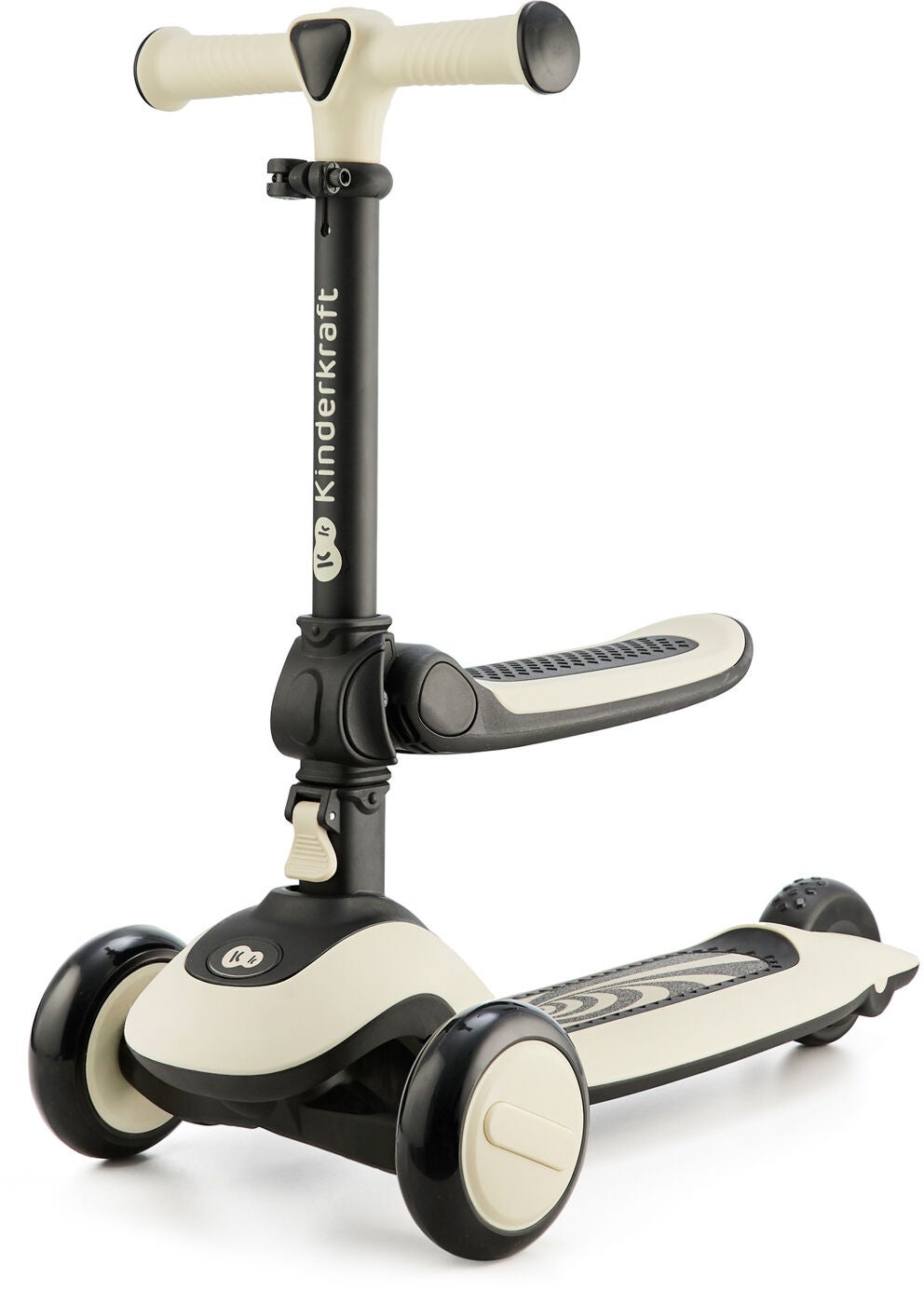 Kinderkraft Halley Sparkcykel|Stone White