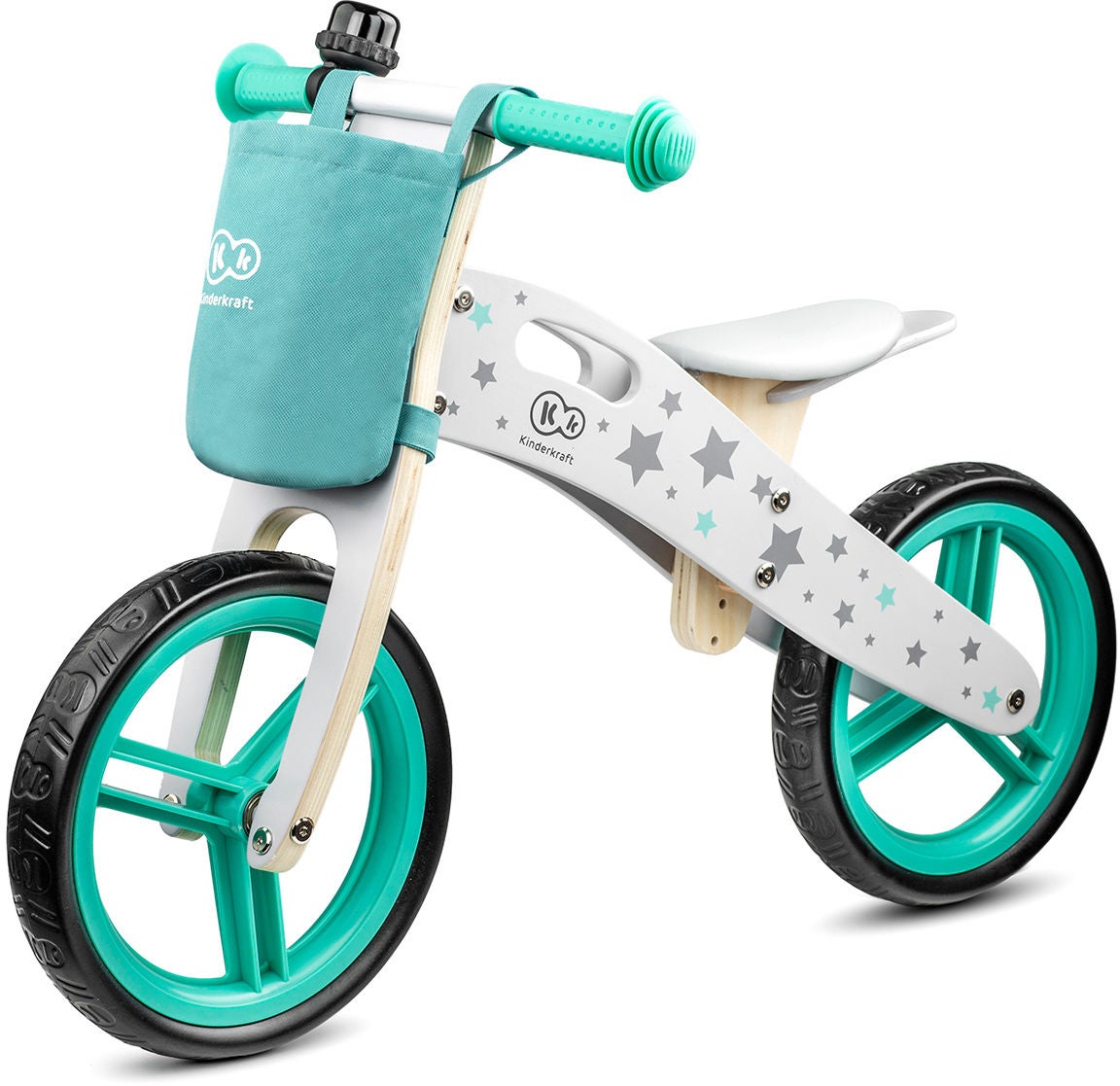 Kinderkraft Runner Springcykel Stjärnor Med Accessoarer|