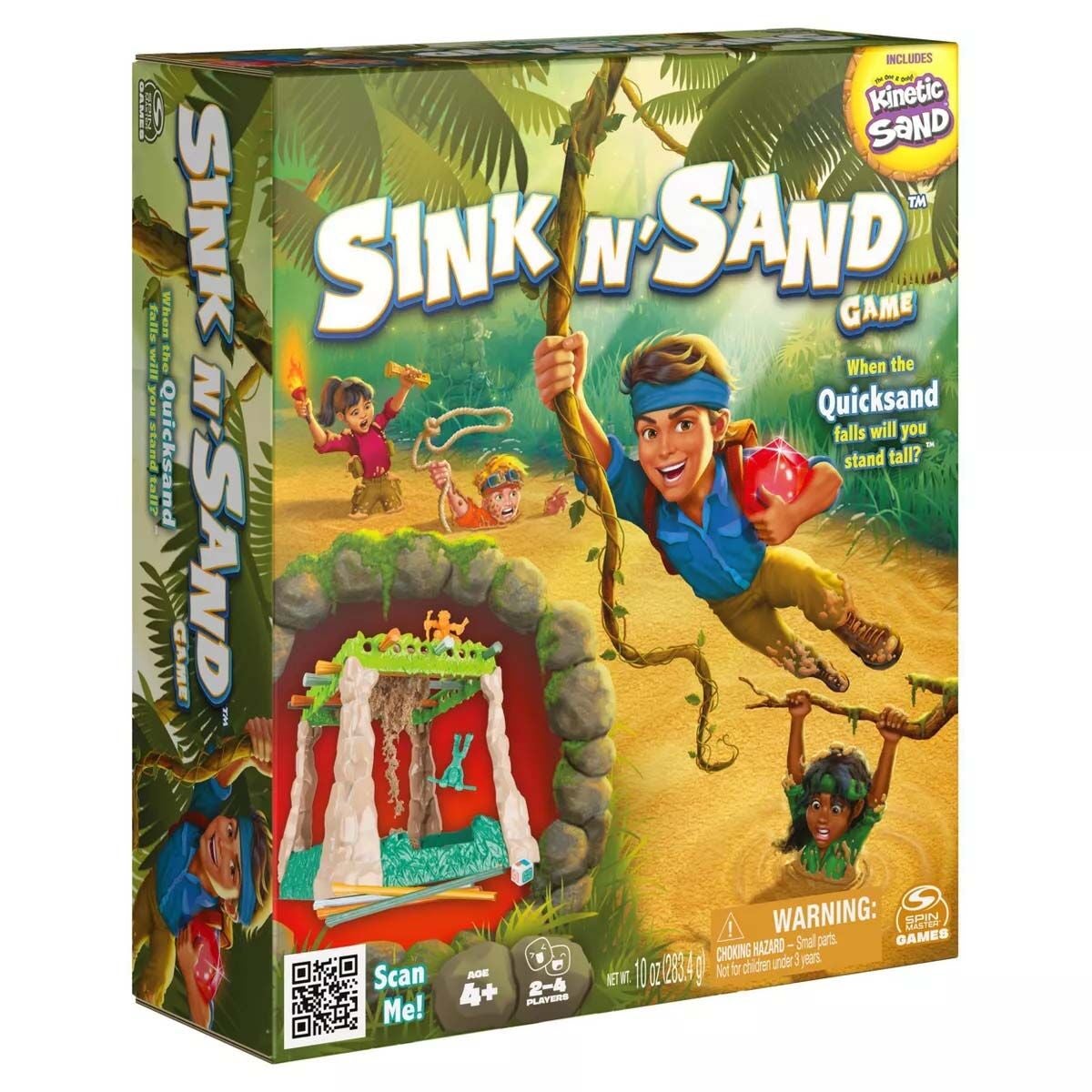 Kinetic Sand Sink N' Sand Spel|
