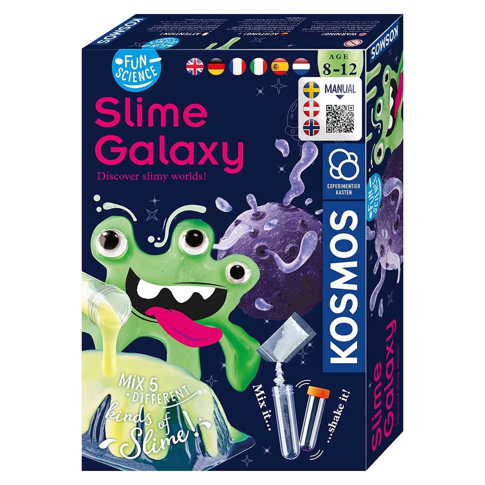 Kosmos Fun Science Experimentlåda Slime Galaxy|