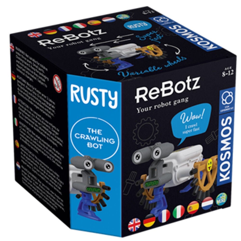 Kosmos Rebotz Leksak Den Krypande Roboten Rusty|