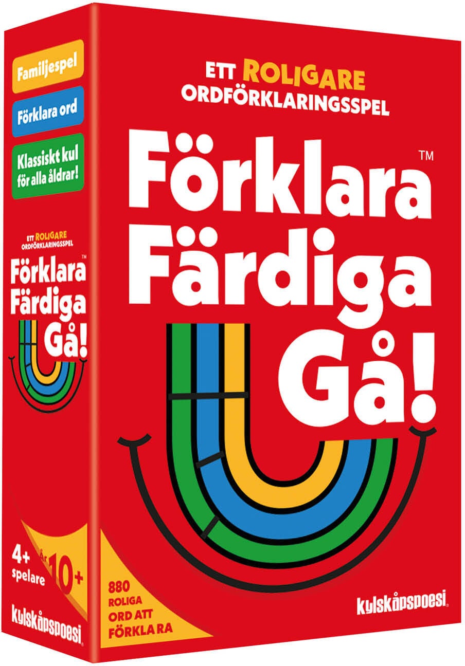 Kylskåpspoesi Förklara Färdiga Gå!|