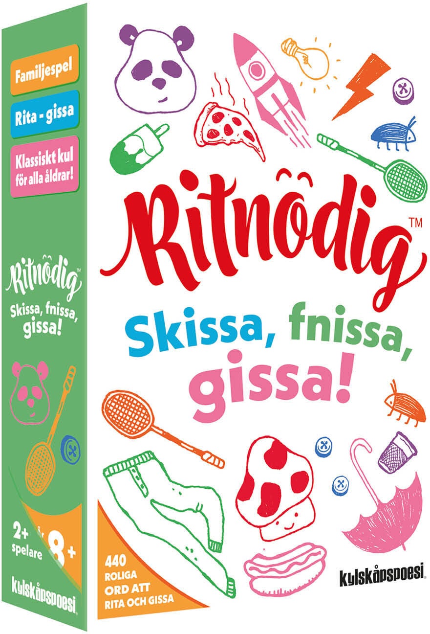 Kylskåpspoesi Ritnödig|