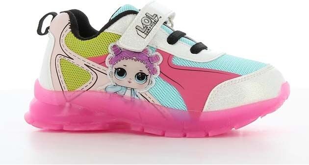 L.O.L. Surprise! Blinkande Sneakers|White/Fuchsia