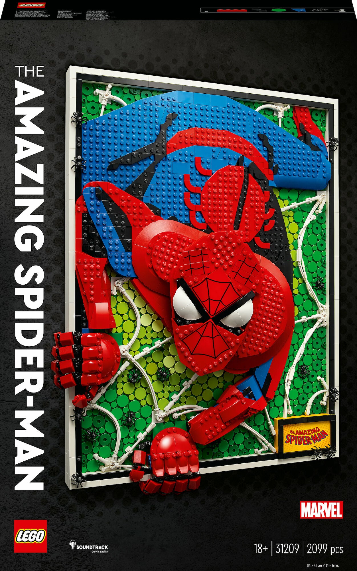 LEGO Art 31209 Den fantastiske Spider-Man|