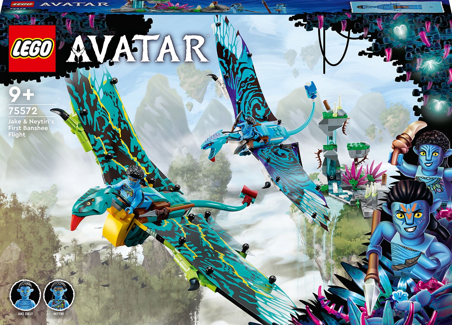 LEGO Avatar 75572  Jake och Neytiris första bansheeflygtur|