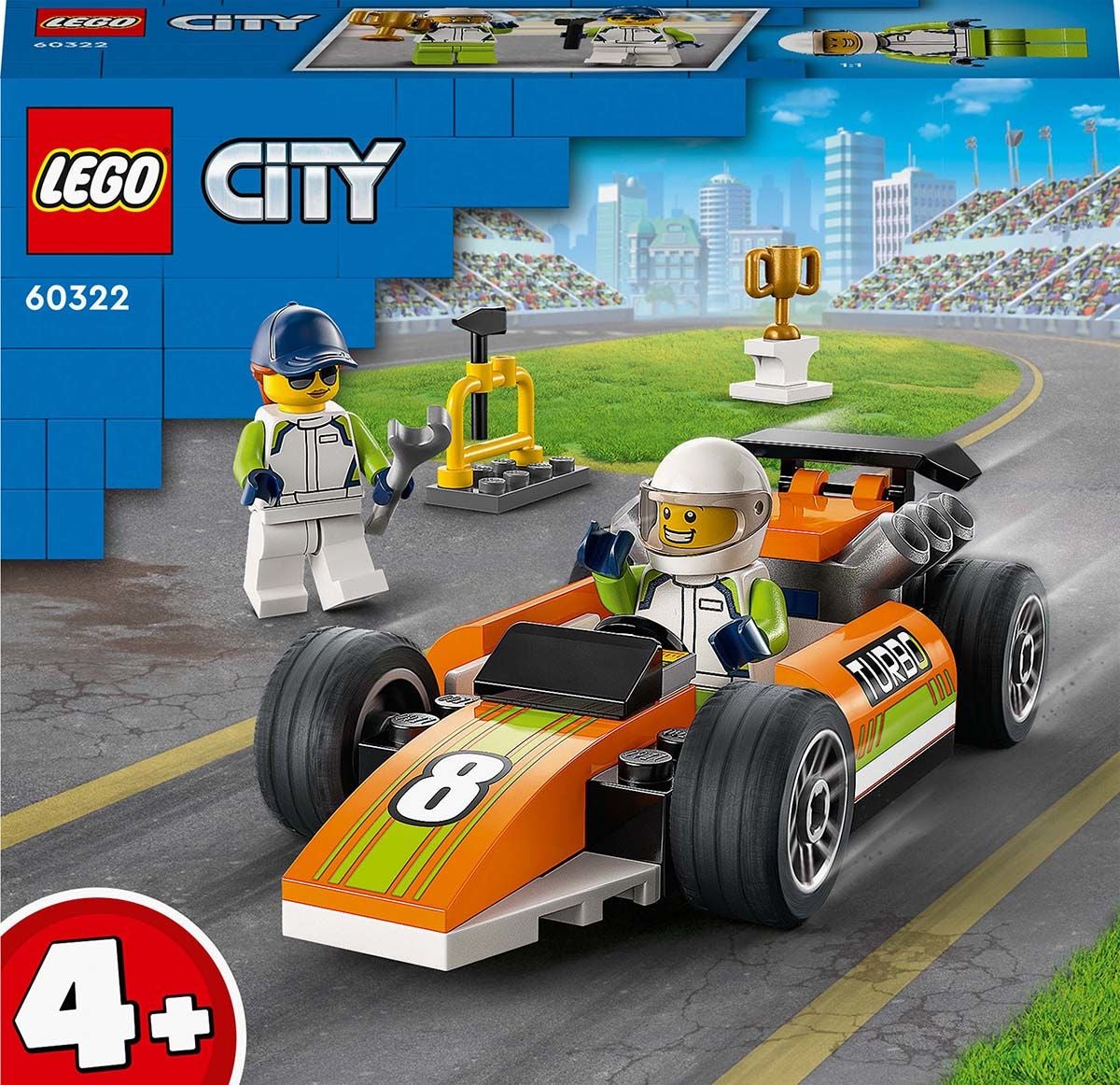 LEGO City Great Vehicles 60322 Racerbil|